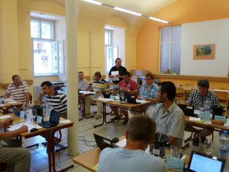 Degustace proběhla pod vedením ředitele NVC Ing. Pavla Kršky